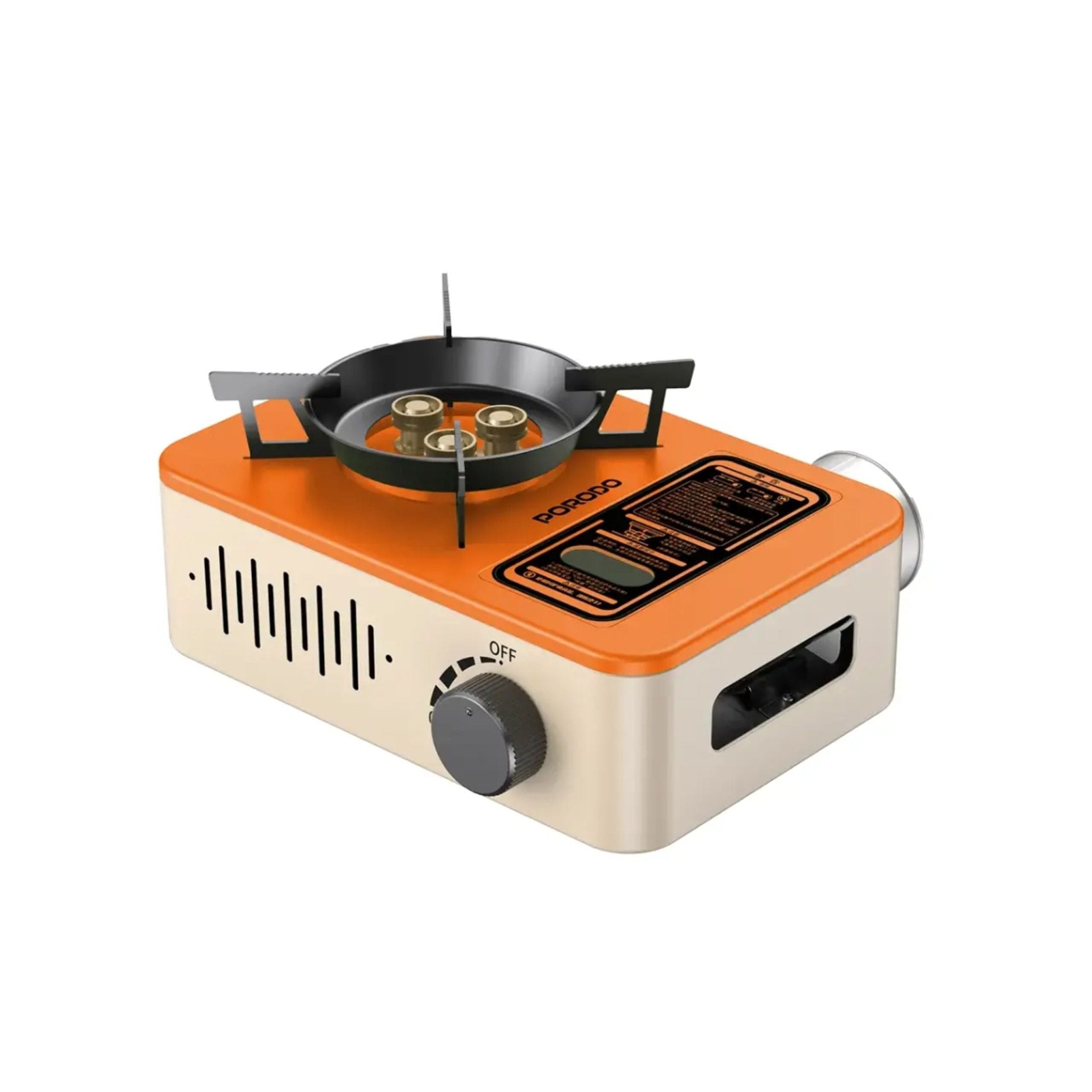 Porodo Lifestyle Portable Outdoor Stove - Orange