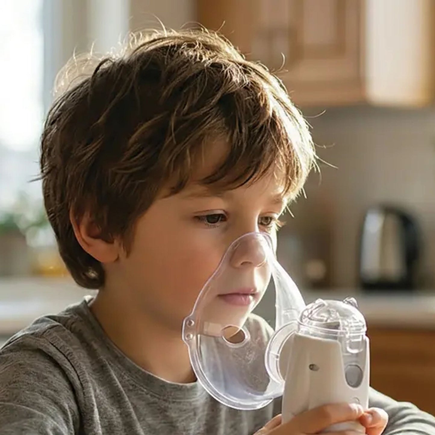 Porodo Portable Mini Nebulizer For Kids And Adults - White