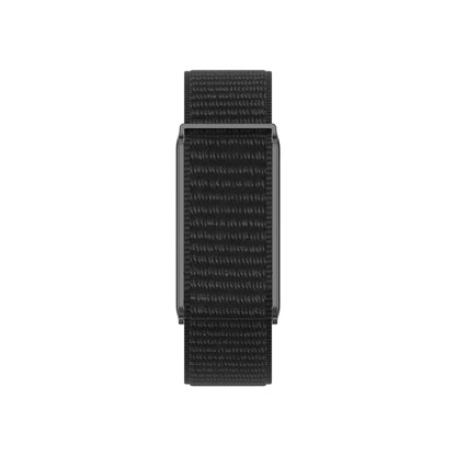 Porodo Screenless Smart Fitness Band with Black & Orange Strap - Black Case