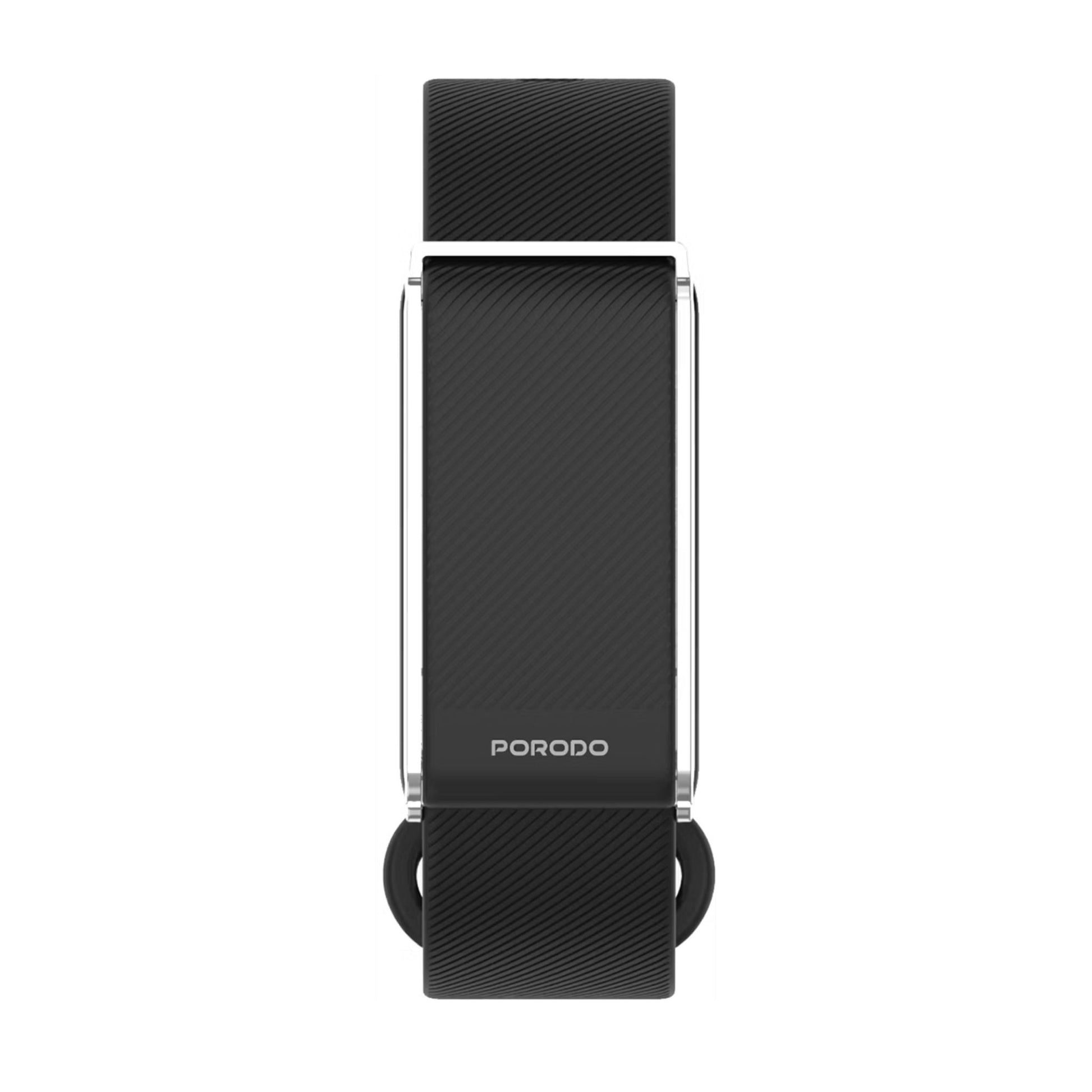 Porodo TrackFit Screenless Smart Fitness Band - Black