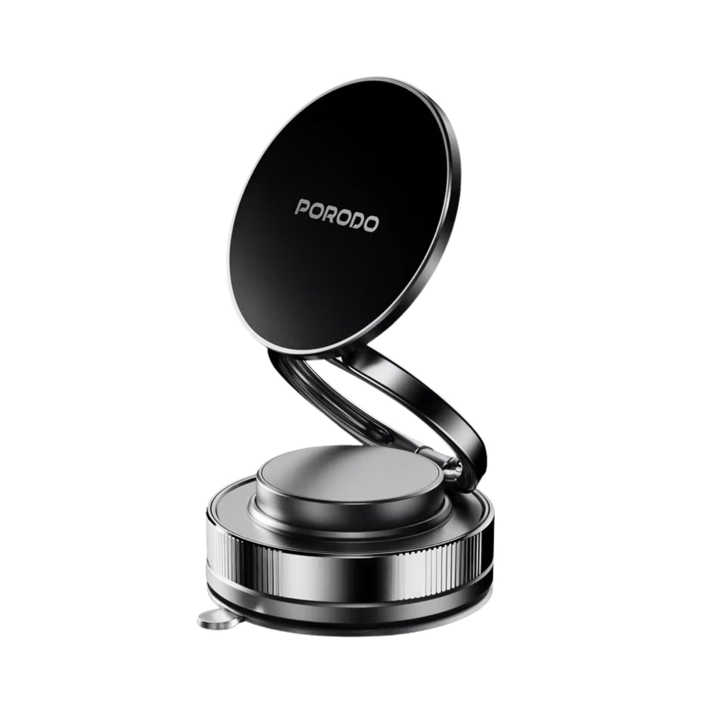 Porodo Vacuseal Vacuum Suction Folding Magnetic Mount HS26 - Black