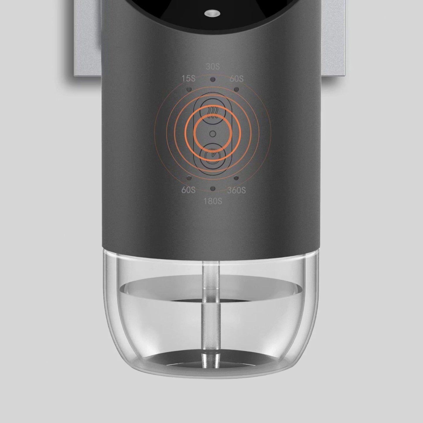 Porodo Wall Plug-in Essential Oil Diffuser 120mL - Black