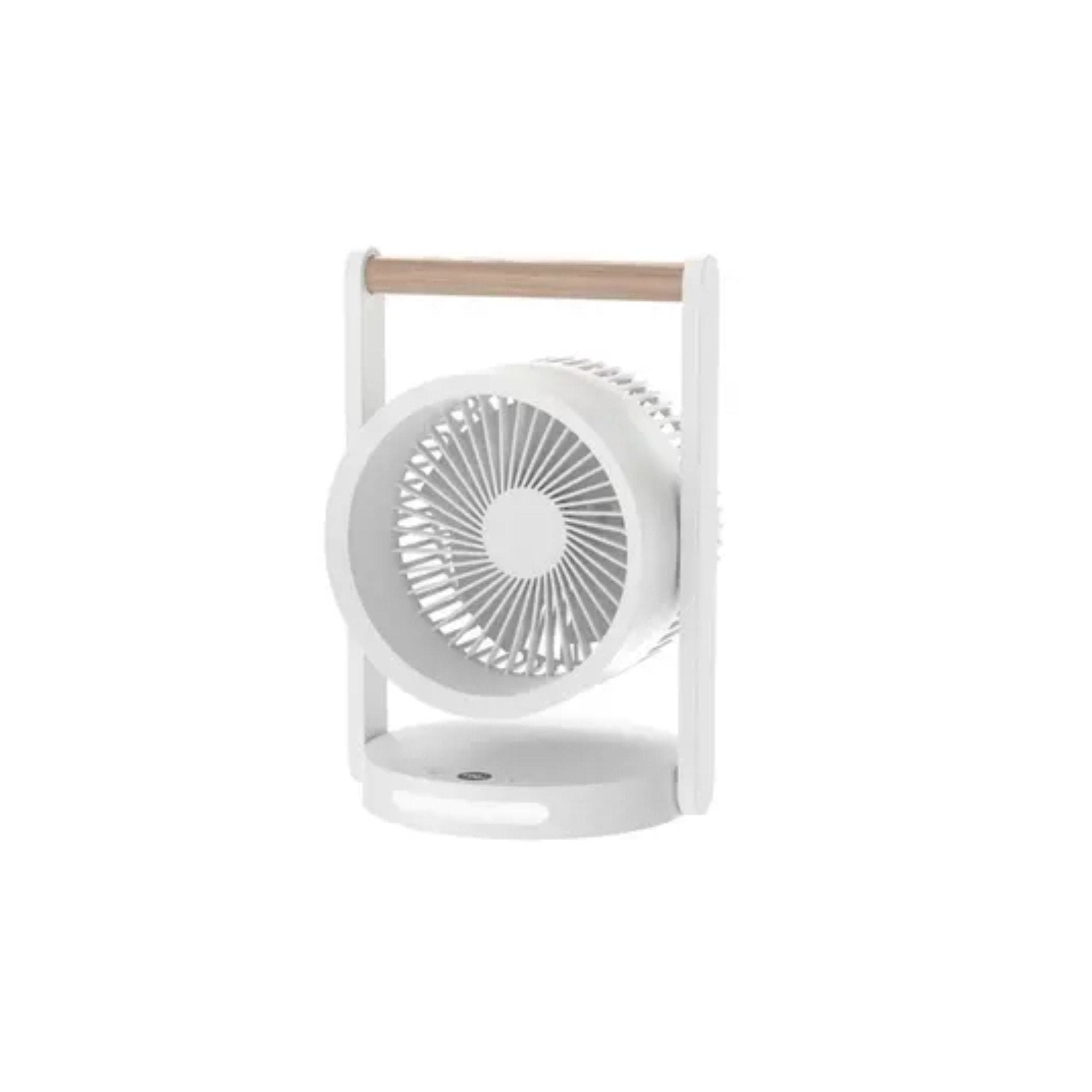 Portable Desk Fan with Built-in Light 3600 mAh 4 Speeds