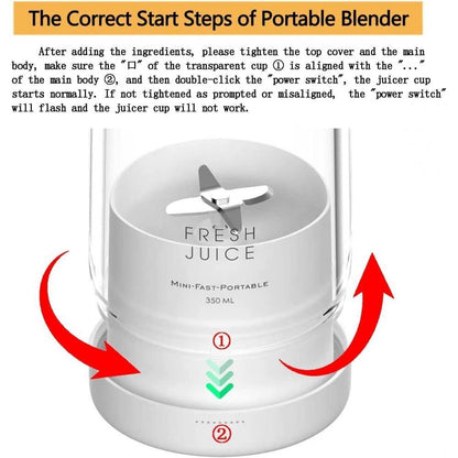 Portable Mini Fruit Blender