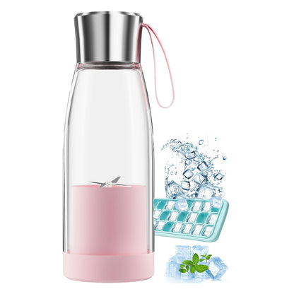 Portable Mini Fruit Blender 450ml - White