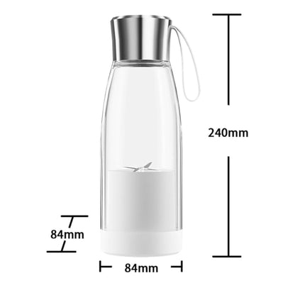 Portable Mini Fruit Blender 450ml - White