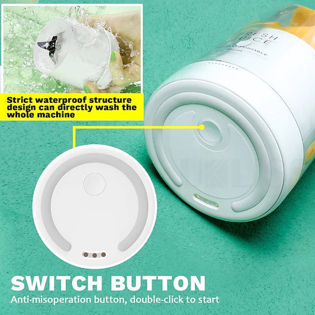 Portable Mini Juicer A-578 - Pink