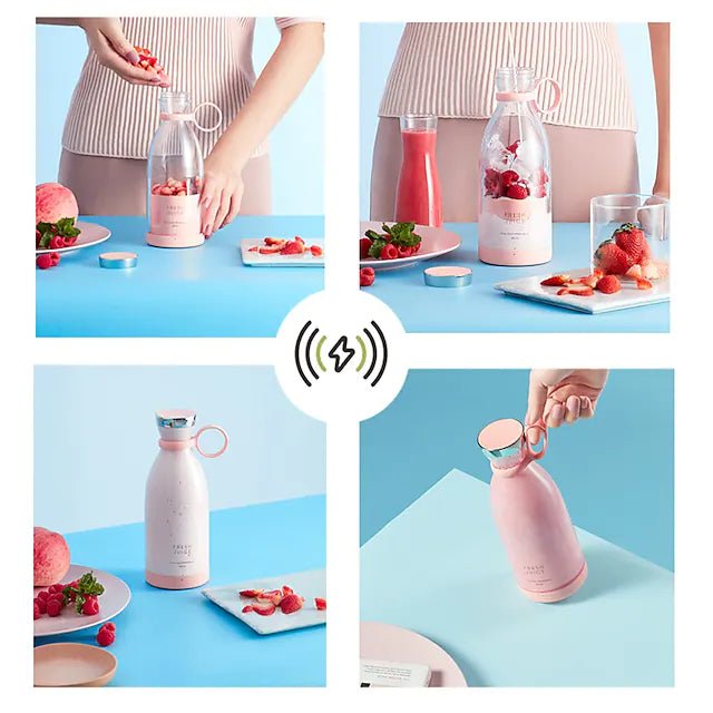 Portable Mini Juicer A-578 - Pink