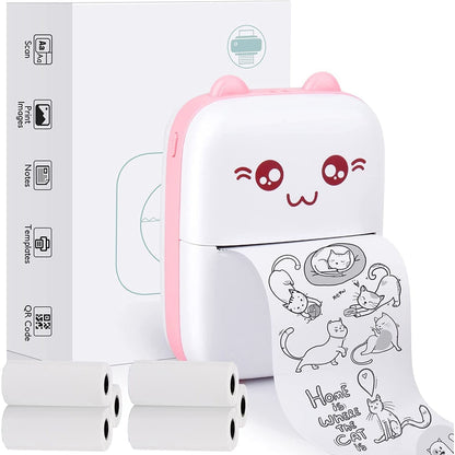 Portable Printer Mini Pocket Wireless Bluetooth Thermal Printer