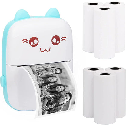 Portable Printer Mini Pocket Wireless Bluetooth Thermal Printer