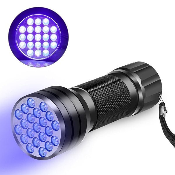 Powerful UV Flash Light With 21 LED Lamp C-L237