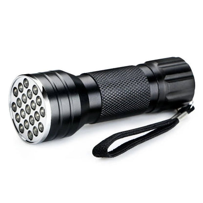 Powerful UV Flash Light With 21 LED Lamp C-L237