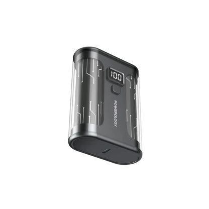 Powerology Crystalline Series Power Bank 10000mAh PD 35W - Black