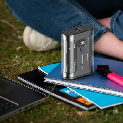 Powerology Crystalline Series Power Bank 10000mAh PD 35W - Black
