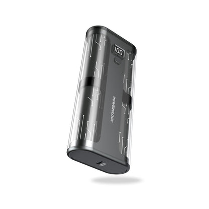 Powerology Crystalline Series Power Bank 20000mAh PD 65W - Black