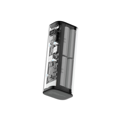 Powerology Crystalline Series Power Bank 24000mAh PD 100W - Dark Gray