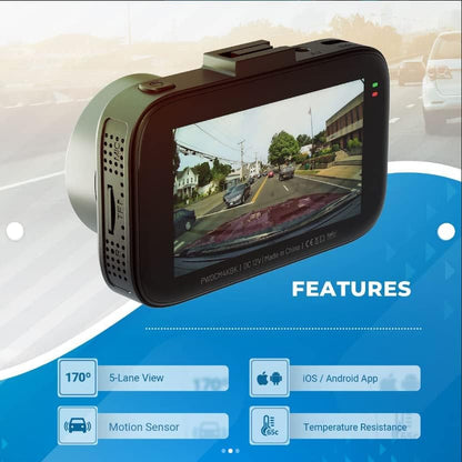 Powerology Dash Camera Ultra 4K - Black