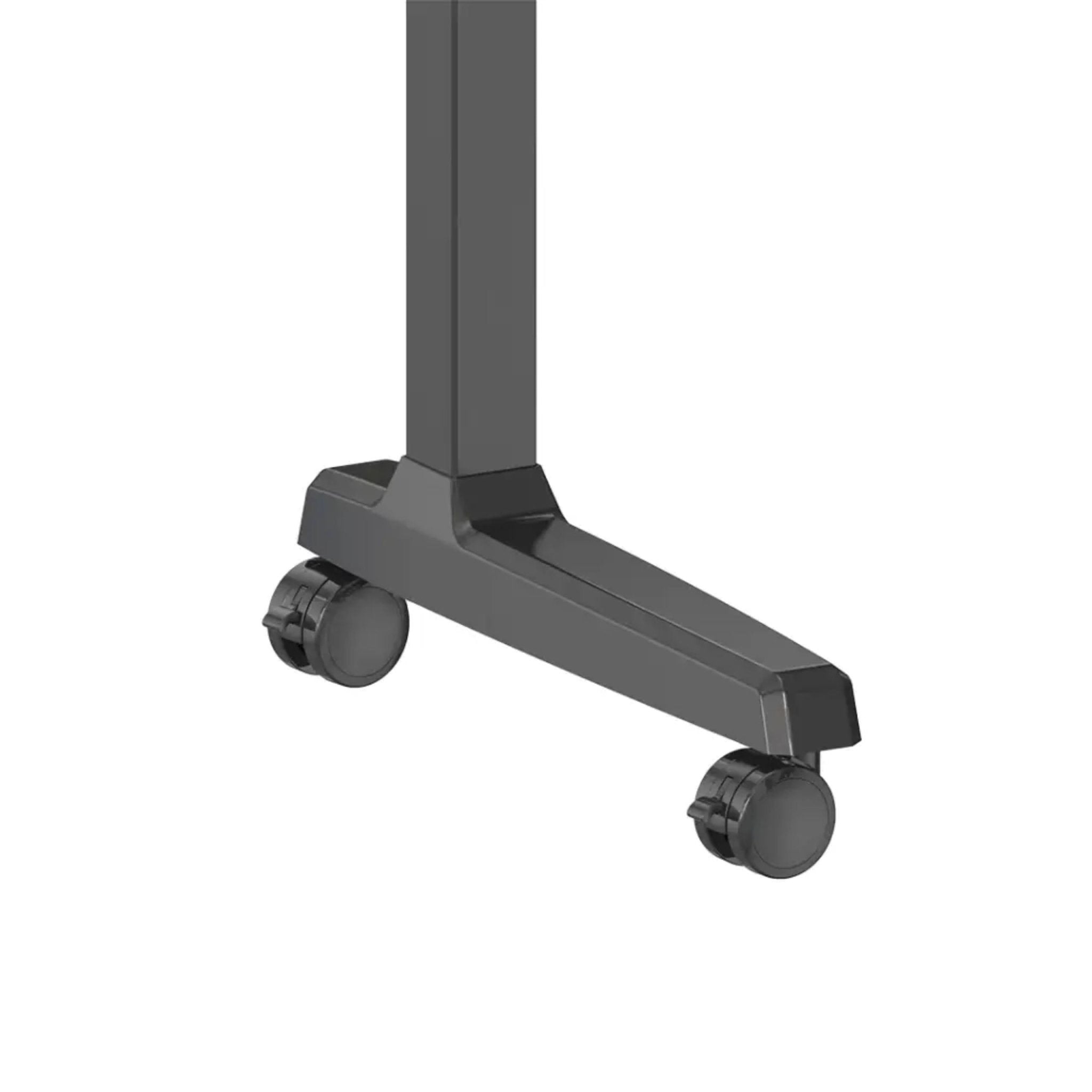 Powerology Electric TV Stand with Vertical Height Adjustment - Black