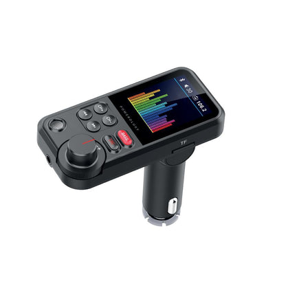 Powerology FM Transmitter Pro Car Charger 23W - Black