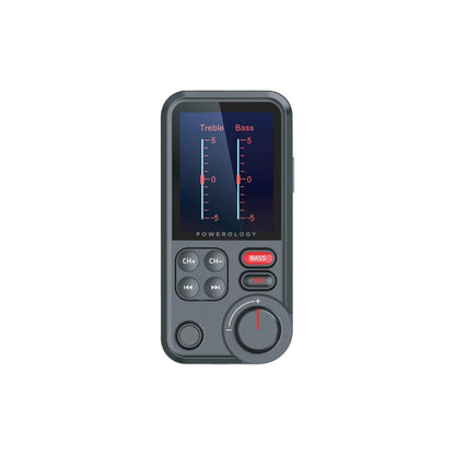 Powerology FM Transmitter Pro Car Charger 23W - Black