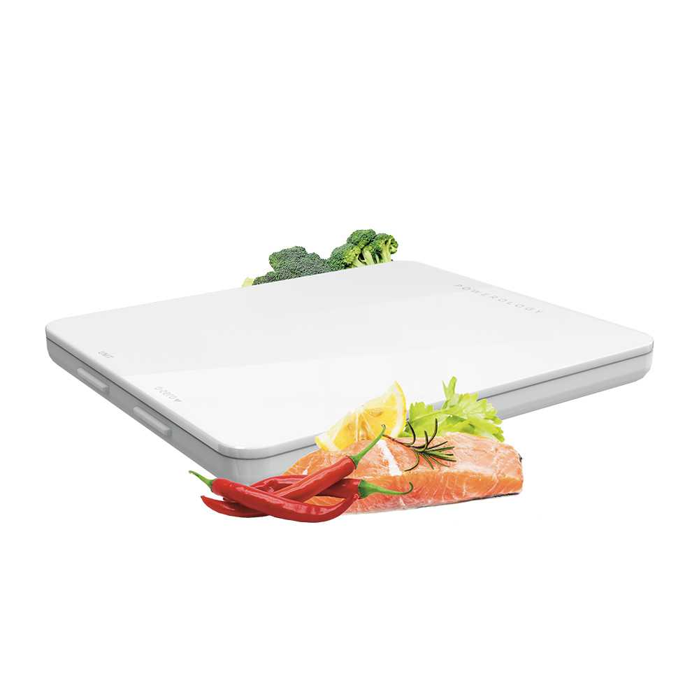 Powerology Food and Nutration Scale - White