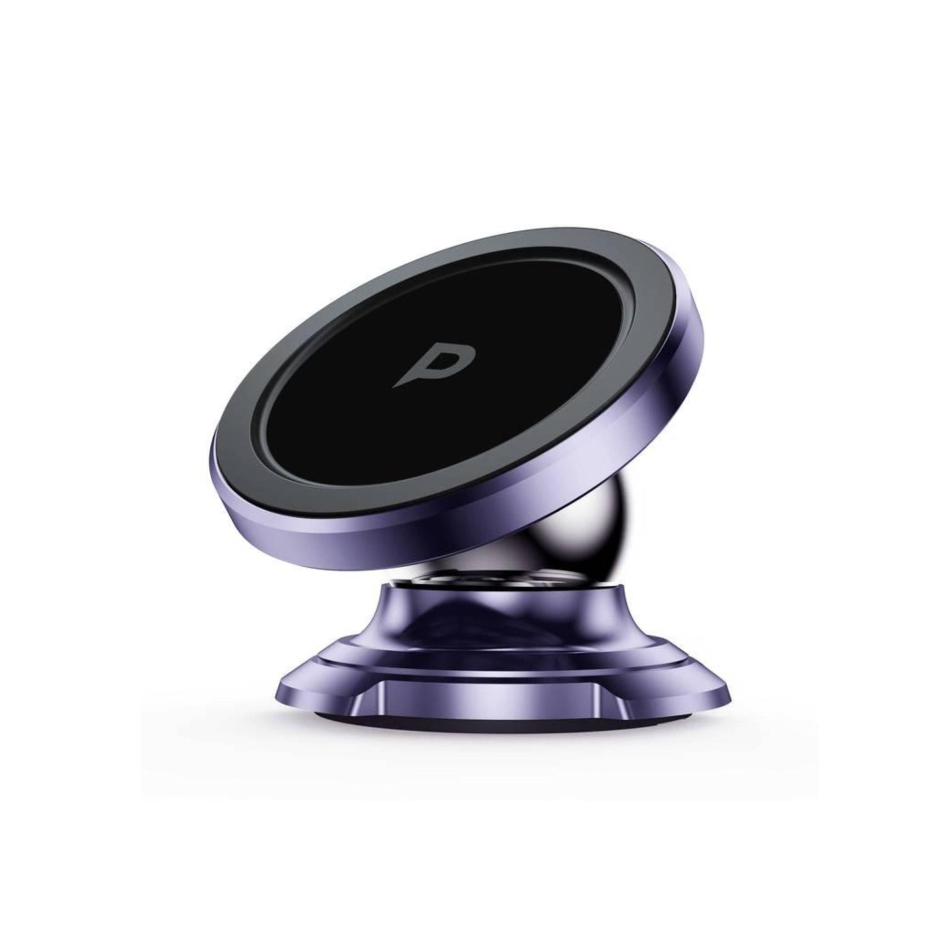 Powerology Heavy Duty Magnetic Car Mount 360 Rotatable - Purple
