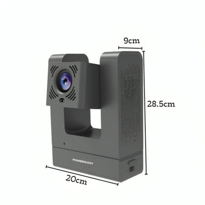 Powerology VisionArc Portable Smart Projector - Gray ( 1 Year Plan )