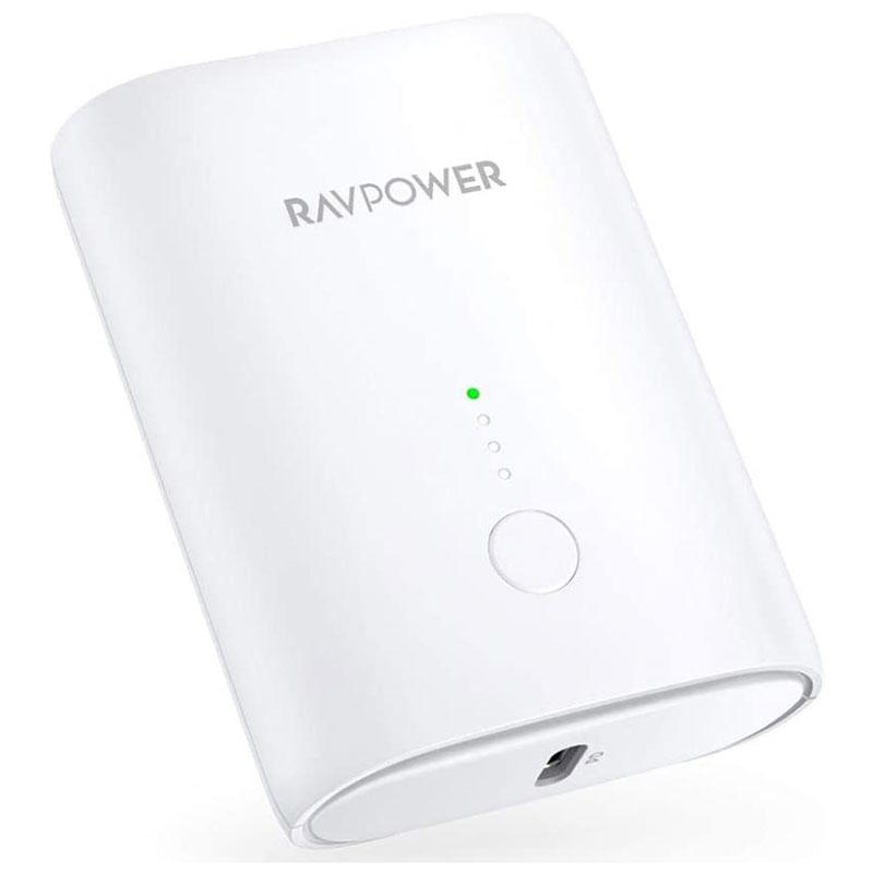 RAVPower 2-Port PD Pioneer Mini Power Bank 10000mAh 18W - White