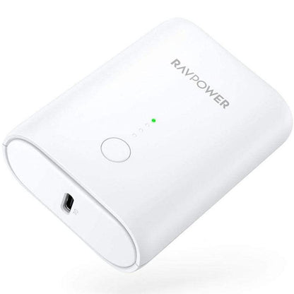RAVPower 2-Port PD Pioneer Mini Power Bank 10000mAh 18W - White