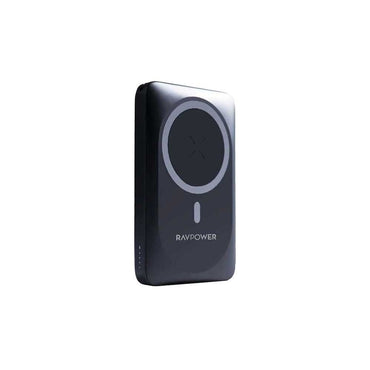 RAVPower 20000 mAh Battery with Type-C port and USB port with magnet for wireless charging - Black