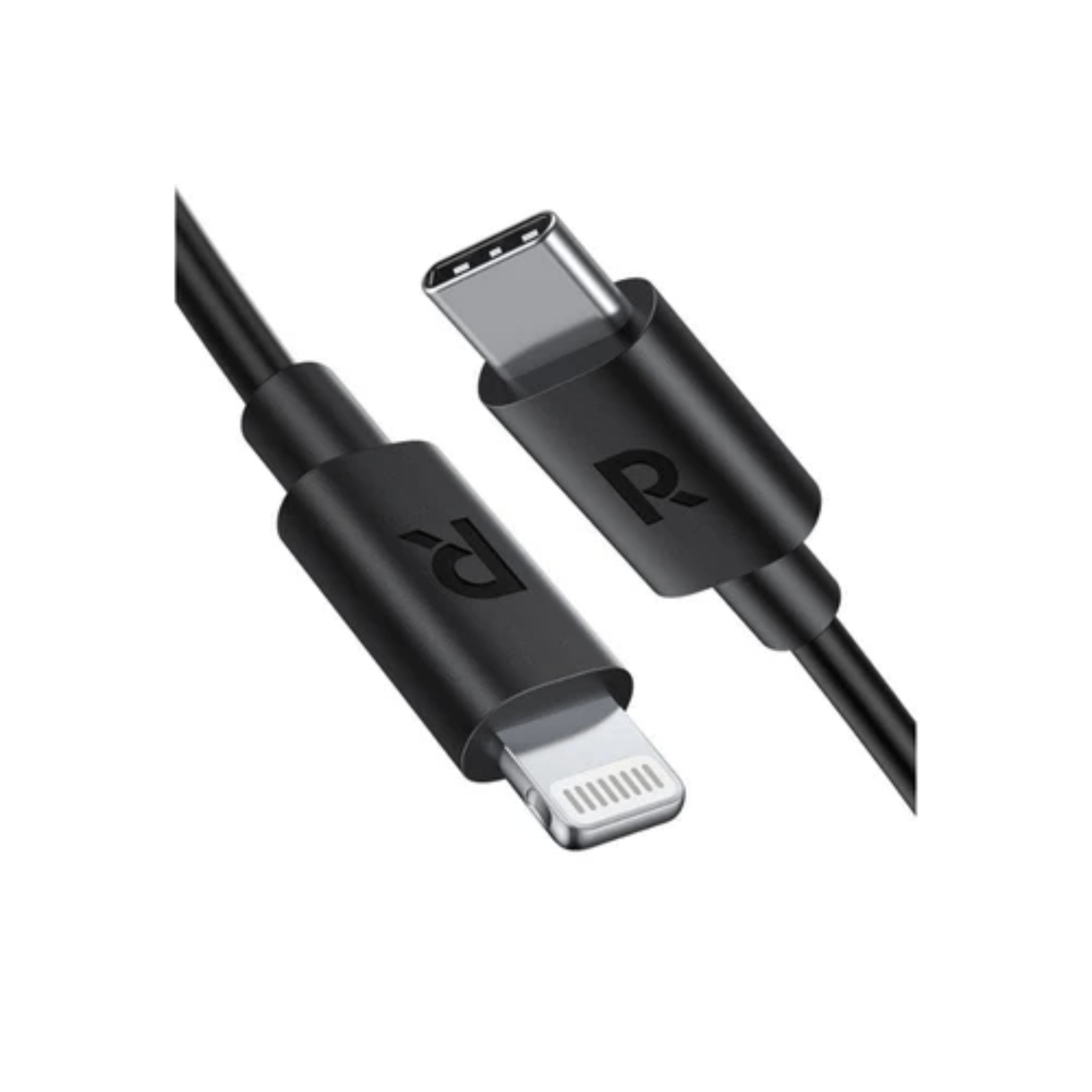 RAVPower 20000mAh Battery Pack + Travel Plug + Car Charger + Type-C to Lightning Cable + Type-C to Type-C Cable + Handbag - Black