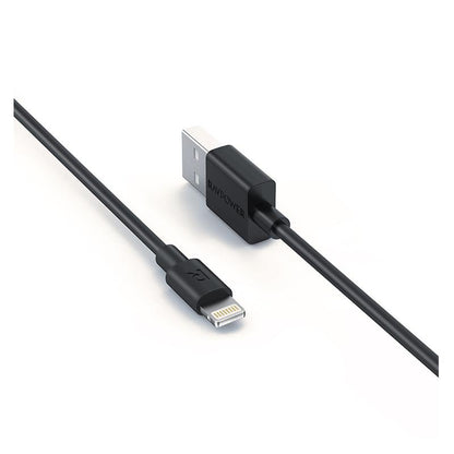 RAVPower 3-Pack USB Cable with Lightning Connector ( 0.6m / 1m / 2m ) - Black