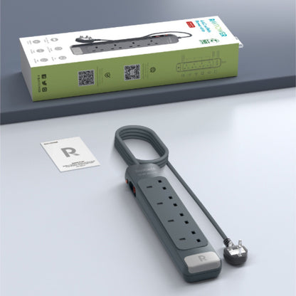 RAVPower 4 AC Outlet Power Strip 1.5M - Black