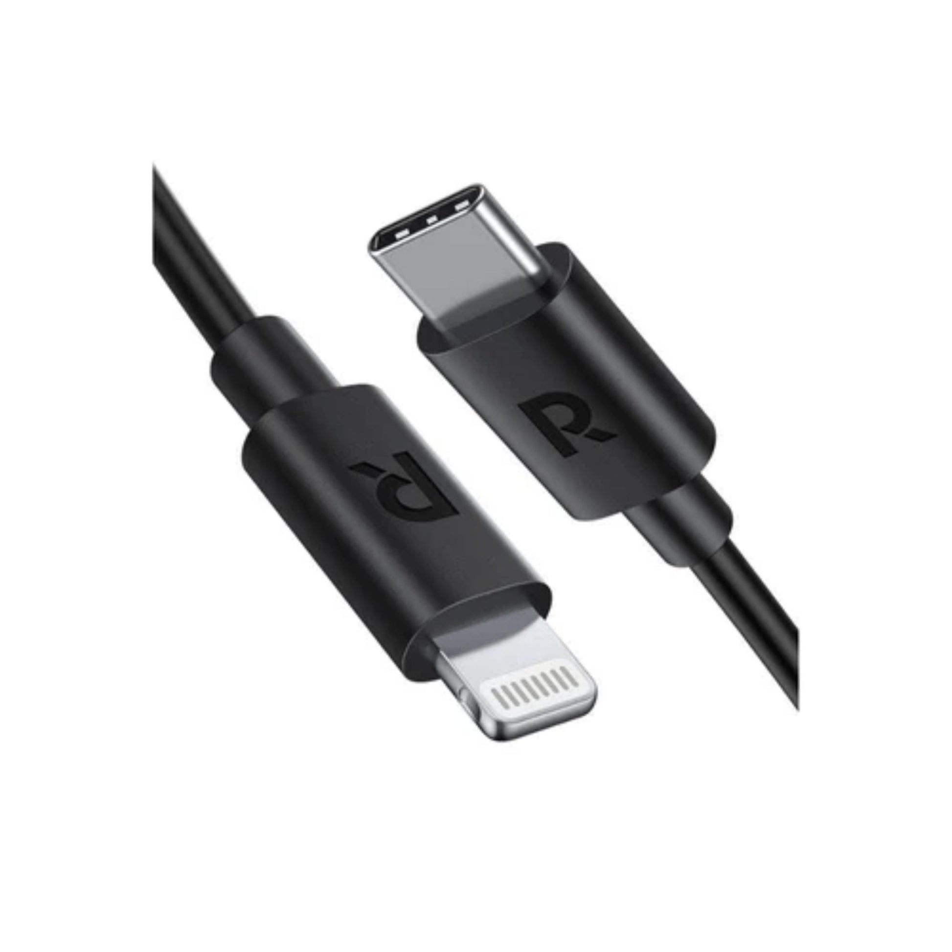 RAVPower 20000mAh Battery Pack + Travel Plug + Car Charger + Type-C to Lightning Cable + Type-C to Type-C Cable + Handbag - Black