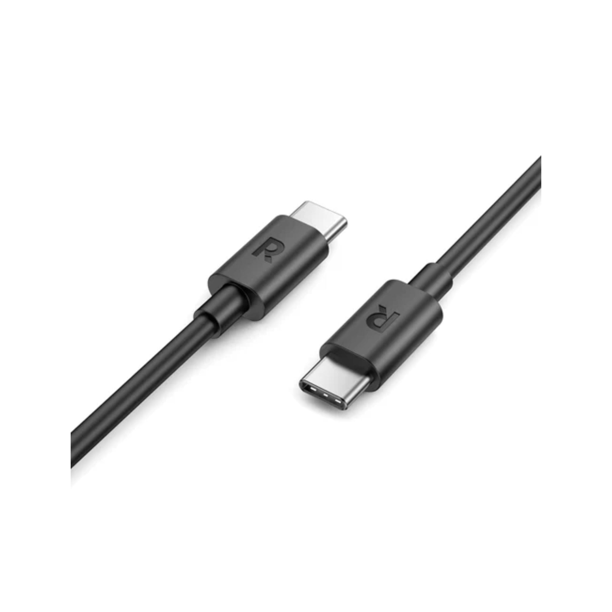 RAVPower Charge & Sync Type -C to Type -C Cable 2M - Black