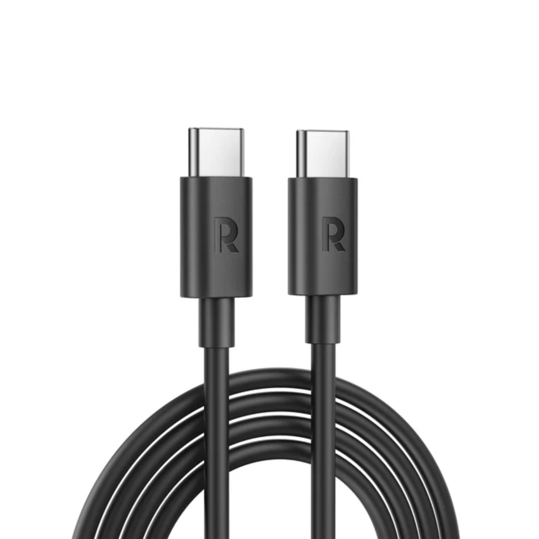 RAVPower Charge & Sync Type -C to Type -C Cable 2M - Black