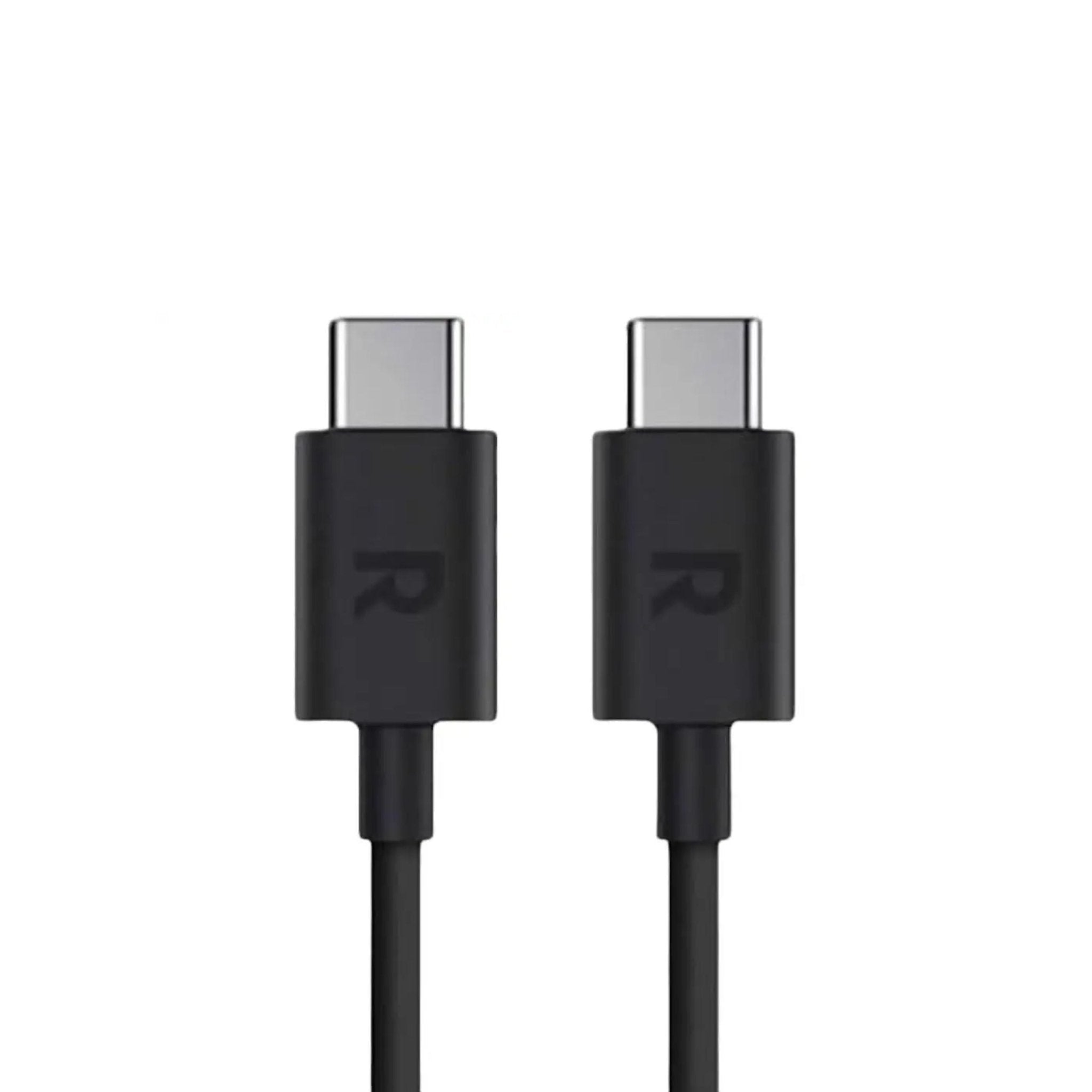 RAVPower Charge&Sync Type-C to Type-C cable 1M - Black