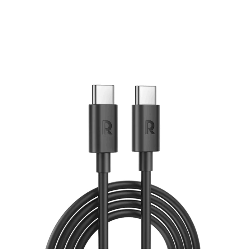 RAVPower Charge&Sync Type-C to Type-C cable 2M - Black