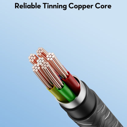 RAVPower Charge&Sync USB-C to USB-C Nylon Cable 100W 1.5M - Black