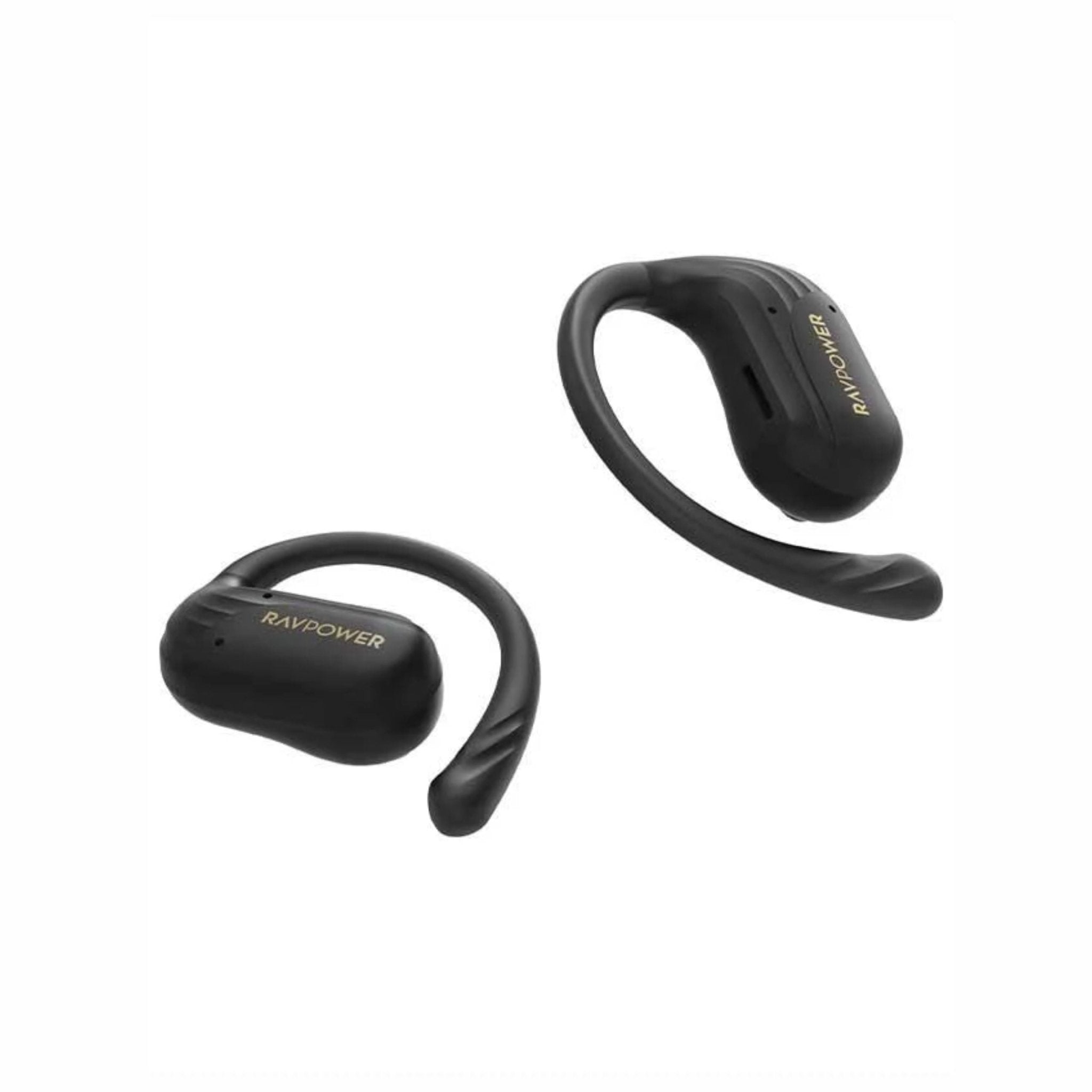 RAVPower OpenRun Air2 Tru Wireless Blutooth Earbuds - Black