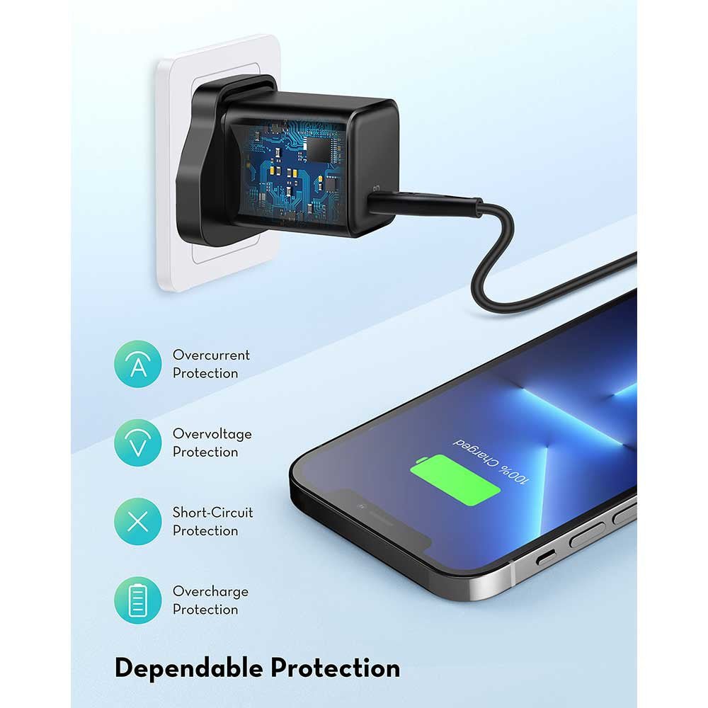 RAVPower PD Pioneer 20W Wall Charger -Black