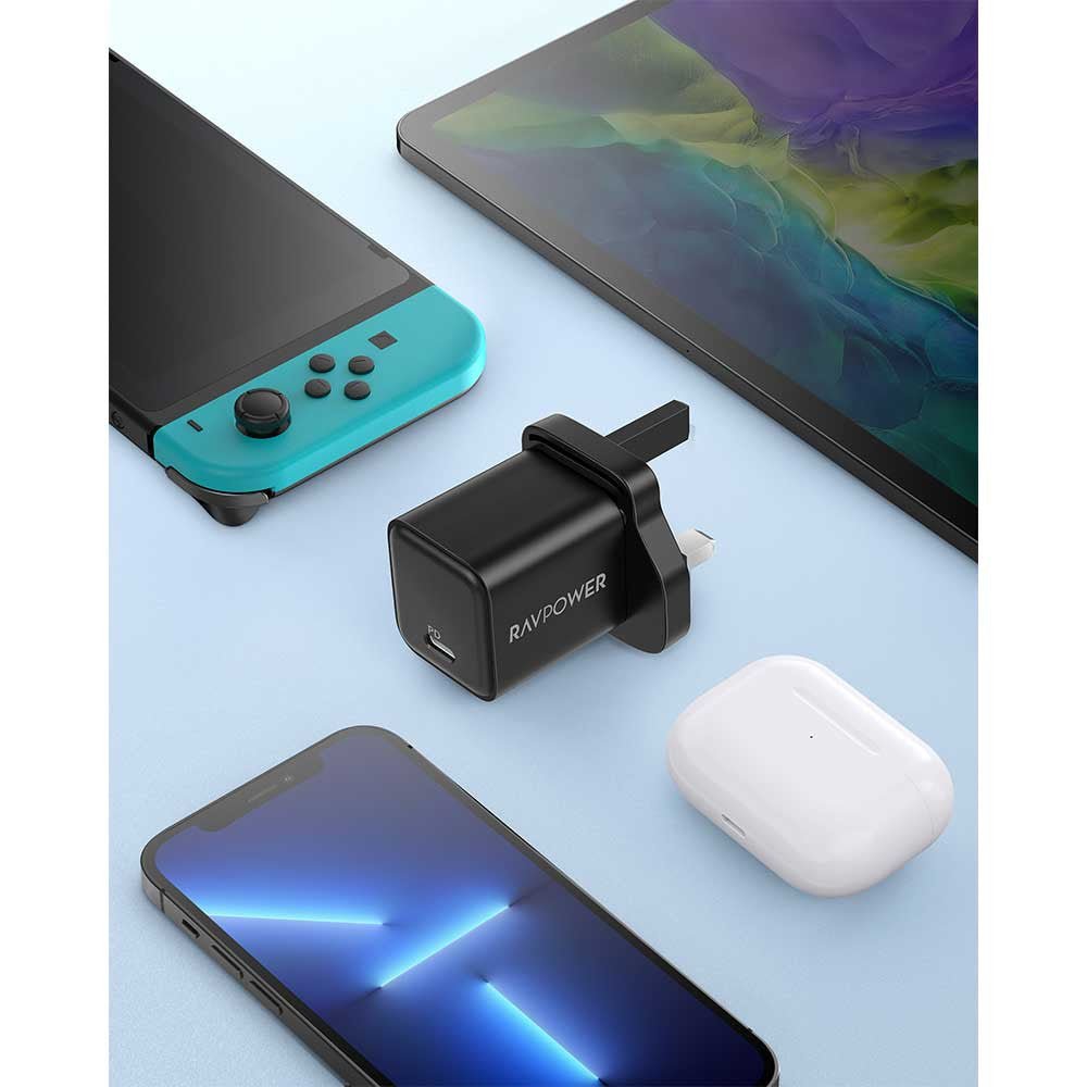 RAVPower PD Pioneer 20W Wall Charger -Black