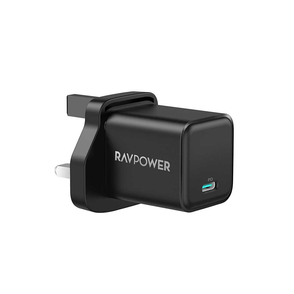 RAVPower PD Pioneer 20W Wall Charger -Black