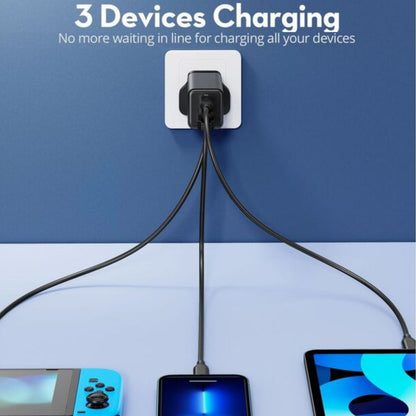 RAVPower PD Pioneer 65W GaN 3-Port Wall Charger