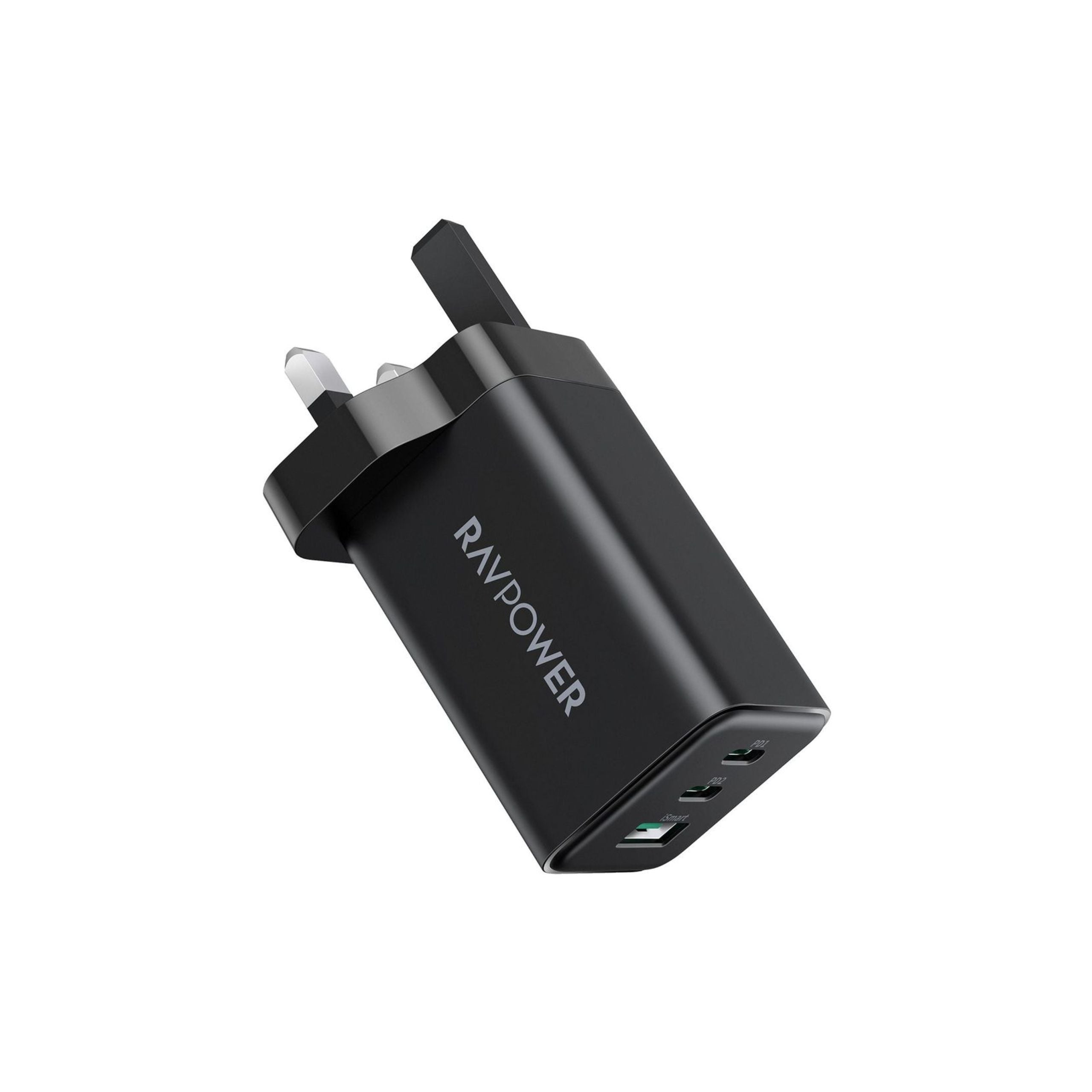 RAVPower PD Pioneer 65W GaN 3-Port Wall Charger
