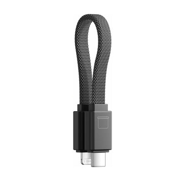 ROMOSS CB1731 USB-C to Lightning Fast Charging Nylon Braided Cable 0.15M (27W) - Black
