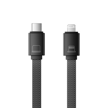 ROMOSS CB1731 USB-C to Lightning Fast Charging Nylon Braided Cable 0.15M (27W) - Black