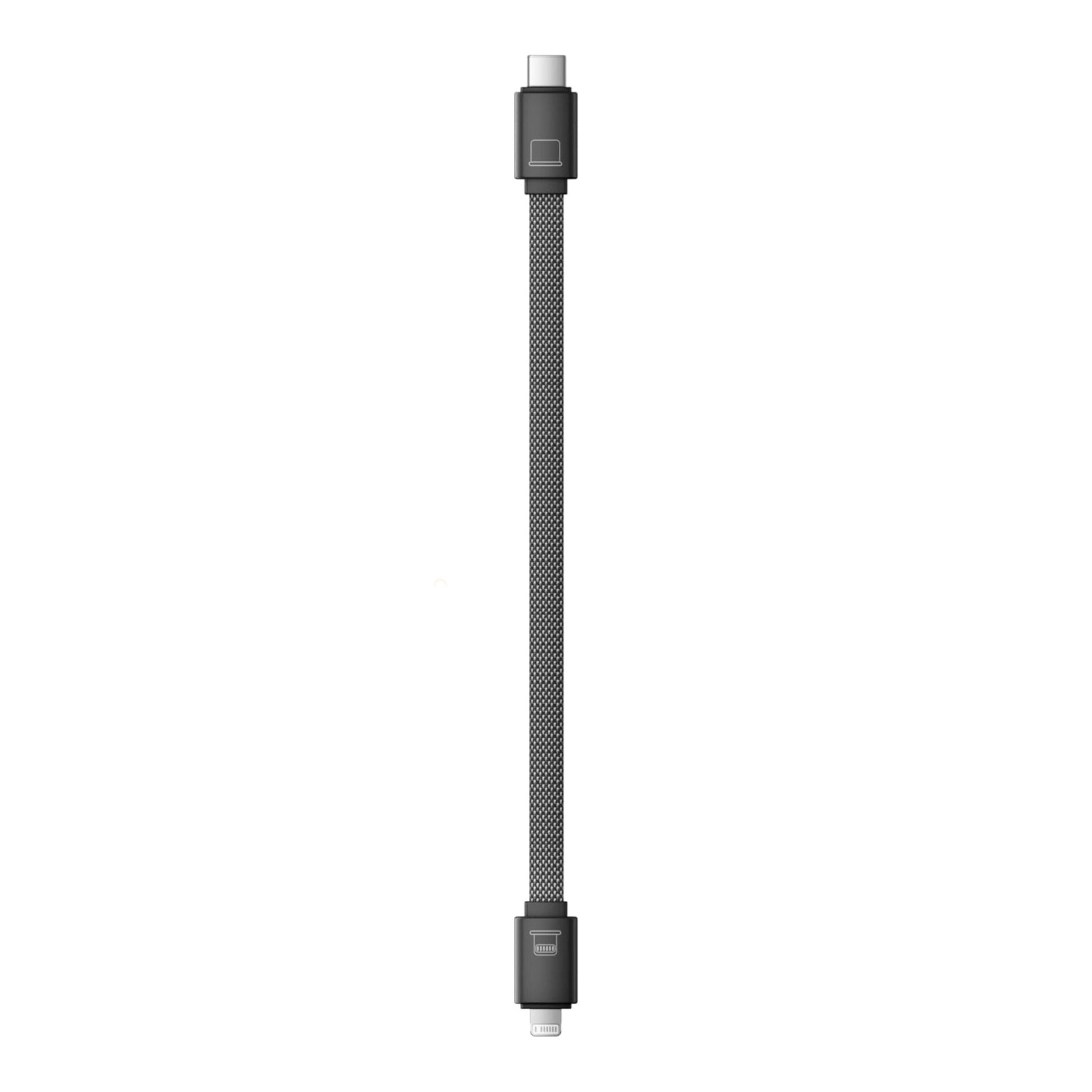 ROMOSS CB1731 USB-C to Lightning Fast Charging Nylon Braided Cable 0.15M (27W) - Black