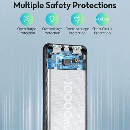 RavPower PD Pioneer 10000mAh 20W 3 Port Power Bank - Black
