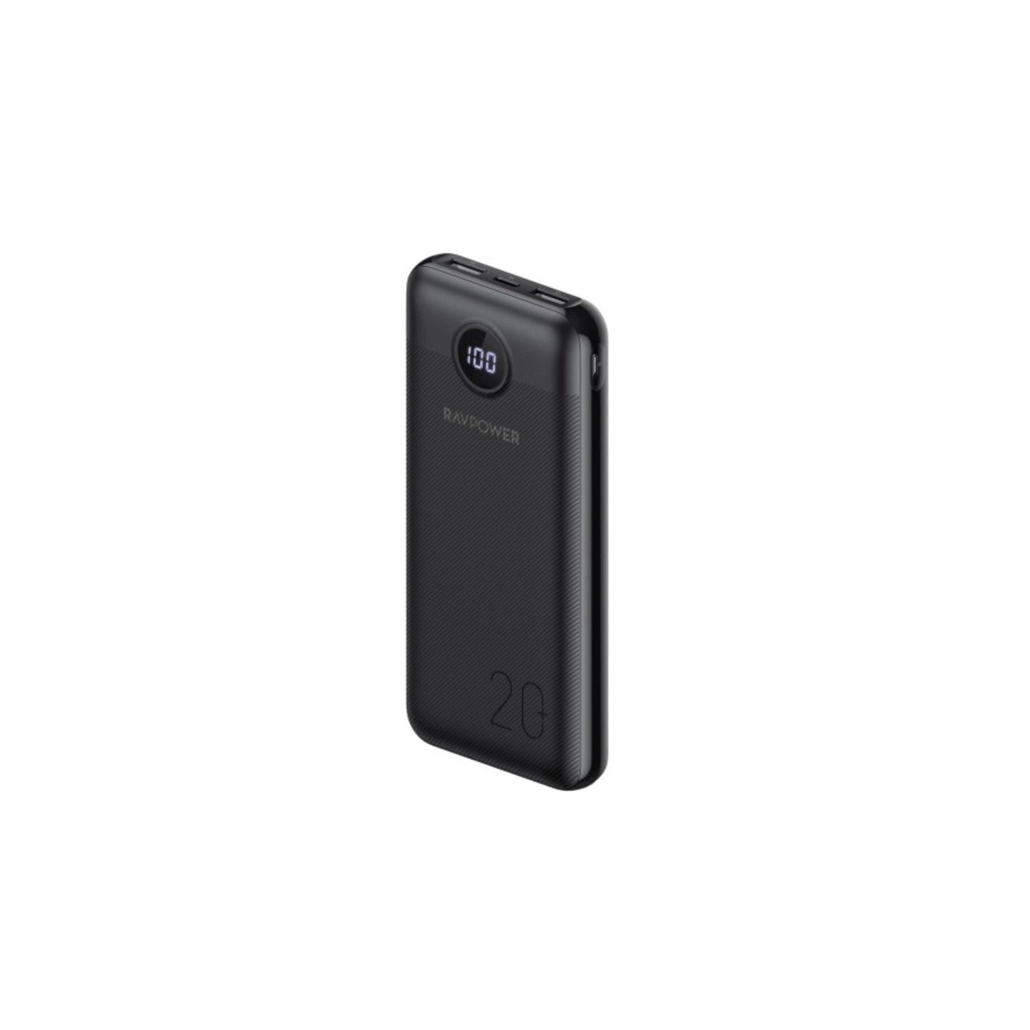RavPower PD Pioneer 20000mAh 20W 3 Port Power Bank - Black